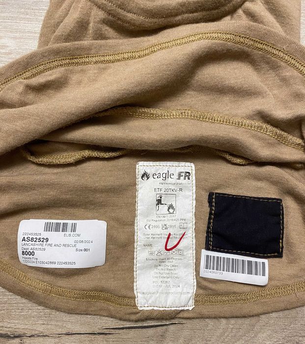 Противопожарный капюшон Балаклава EAGLE FR USA