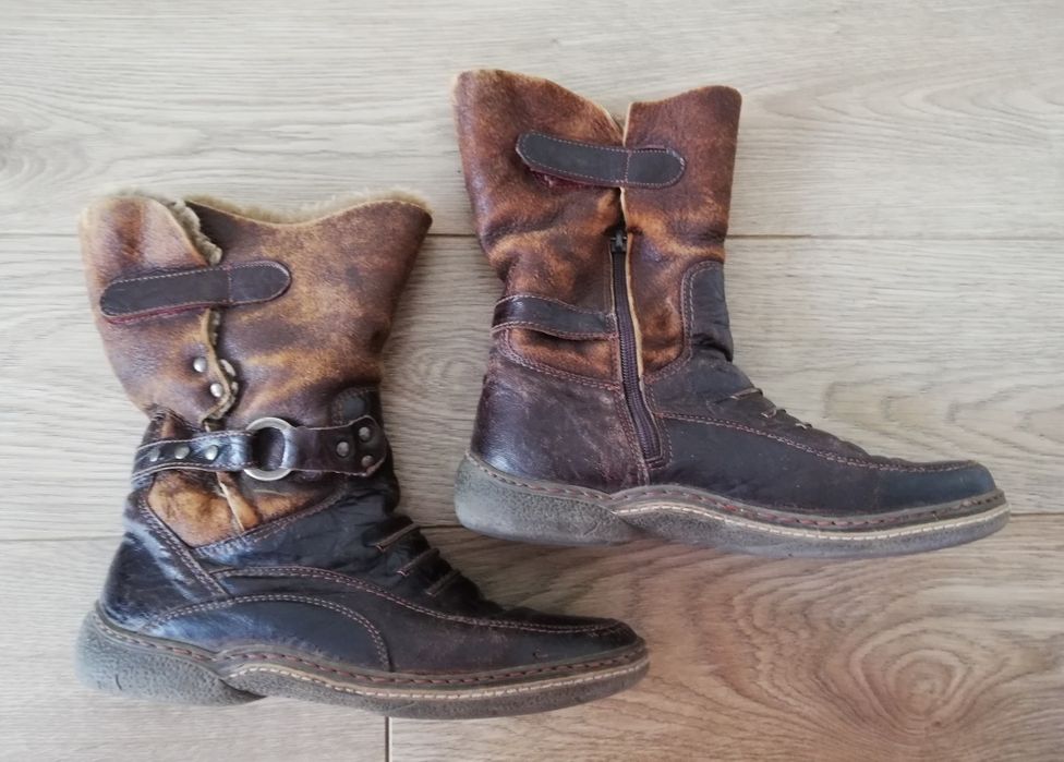 Zimowe buty ocieplane rozm. 37