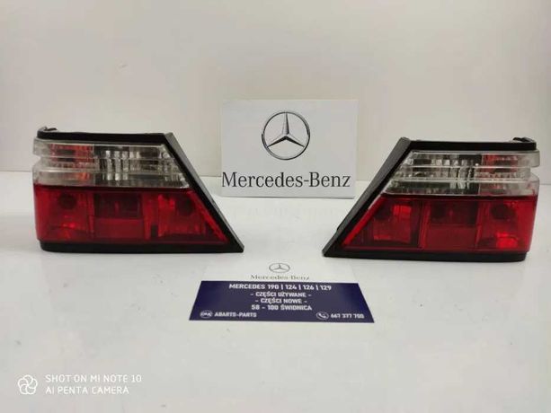 Mercedes 124 - lampy tylne L/P