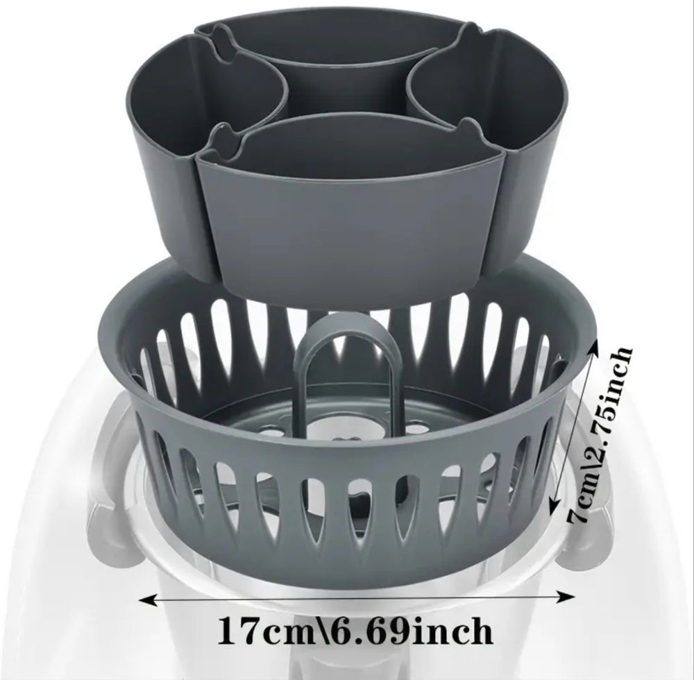 Wkładka do gotowania jajek 2 w 1 do Thermomix TM5 / TM6 / TM31