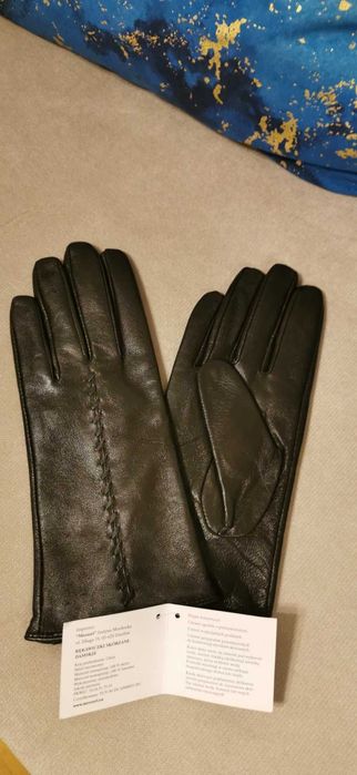 Rękawiczki skórzane damskie XL Messori