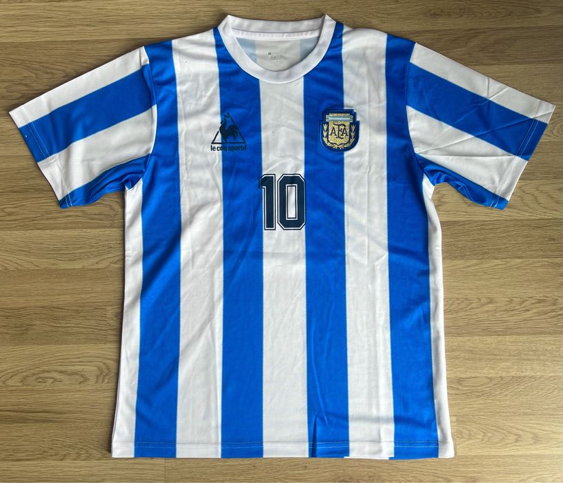 Ретро игровая футболка,форма сборная Аргентины Марадона
