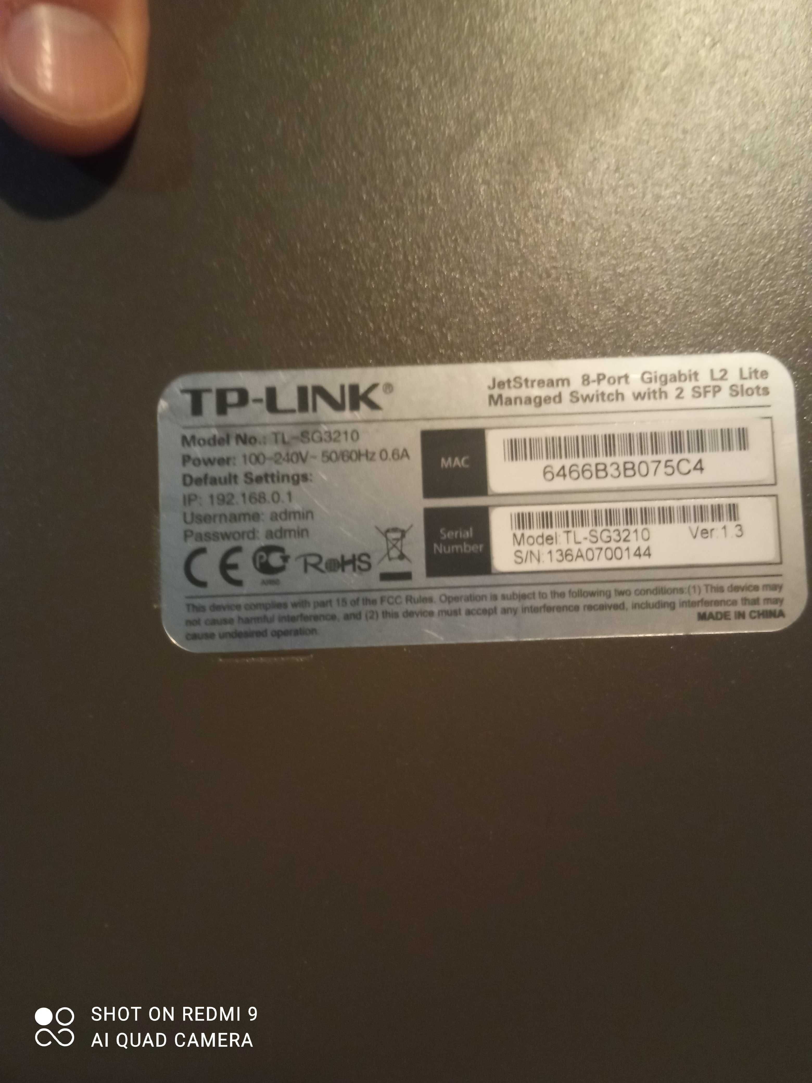 Sprzedam TP-Link model sg-3210