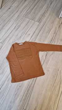 ZARA 116 bluzka z naszywką