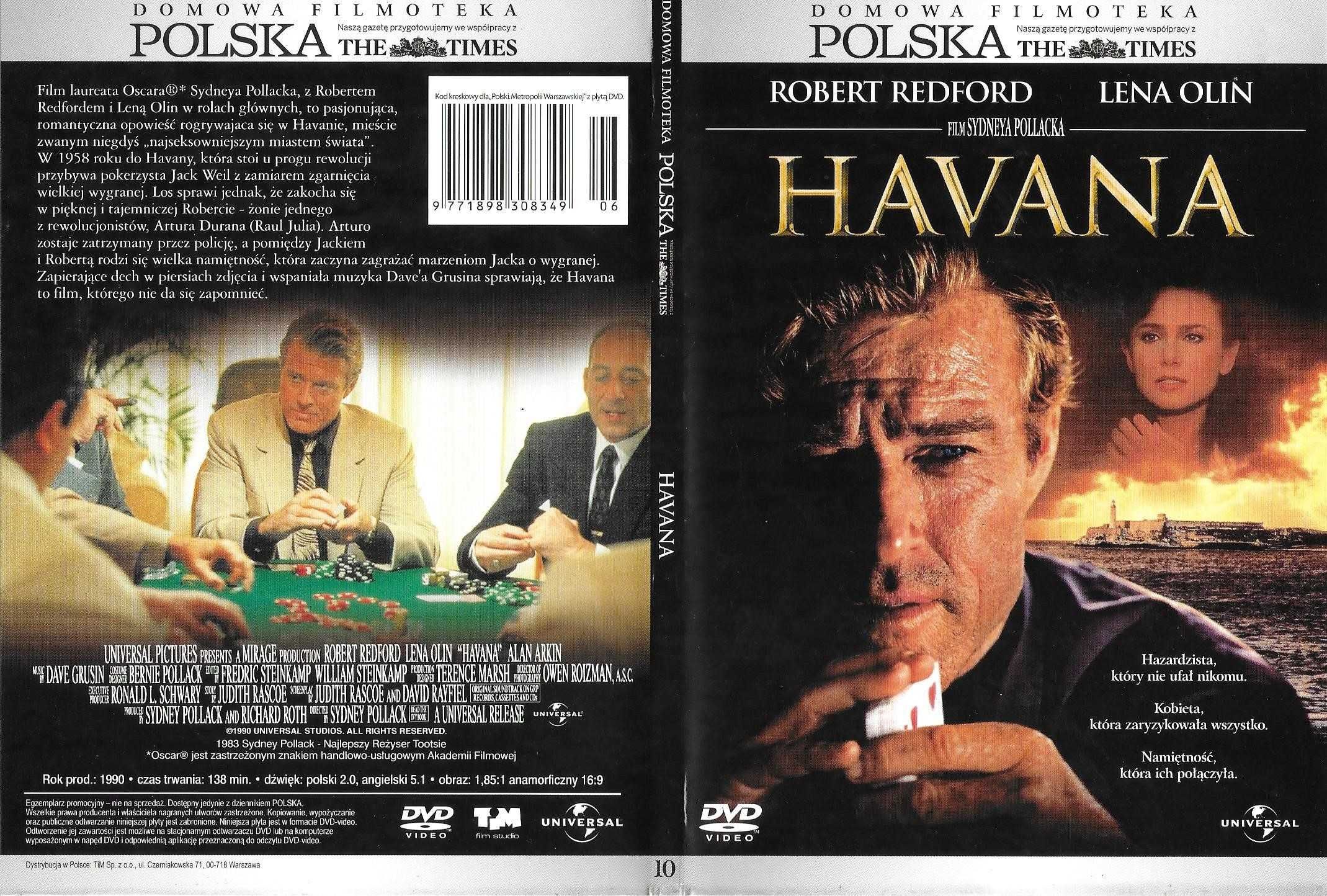 Film HAVANA płyta DVD