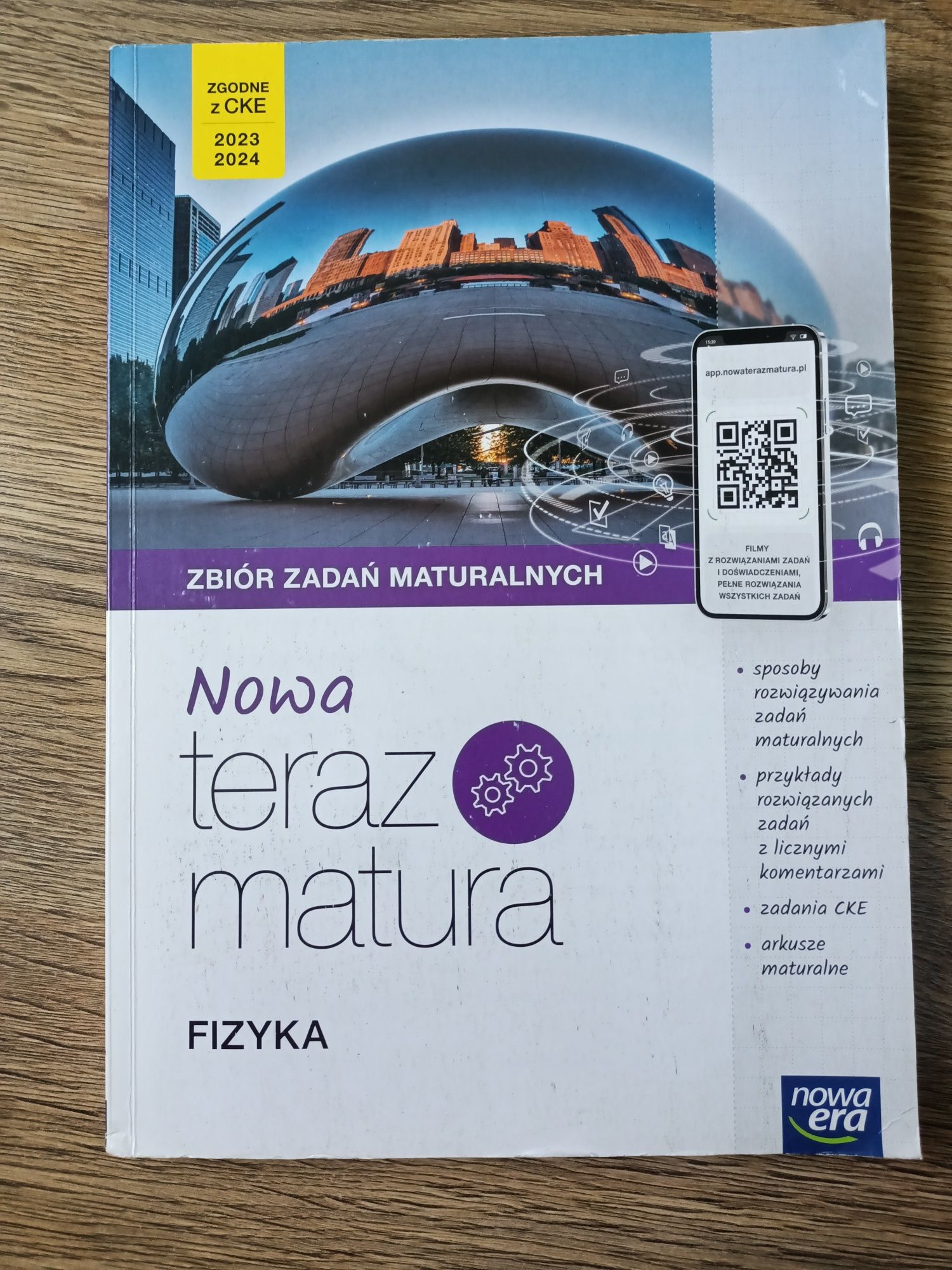 Zbiór zadań maturalnych nowa matura teraz fizyka