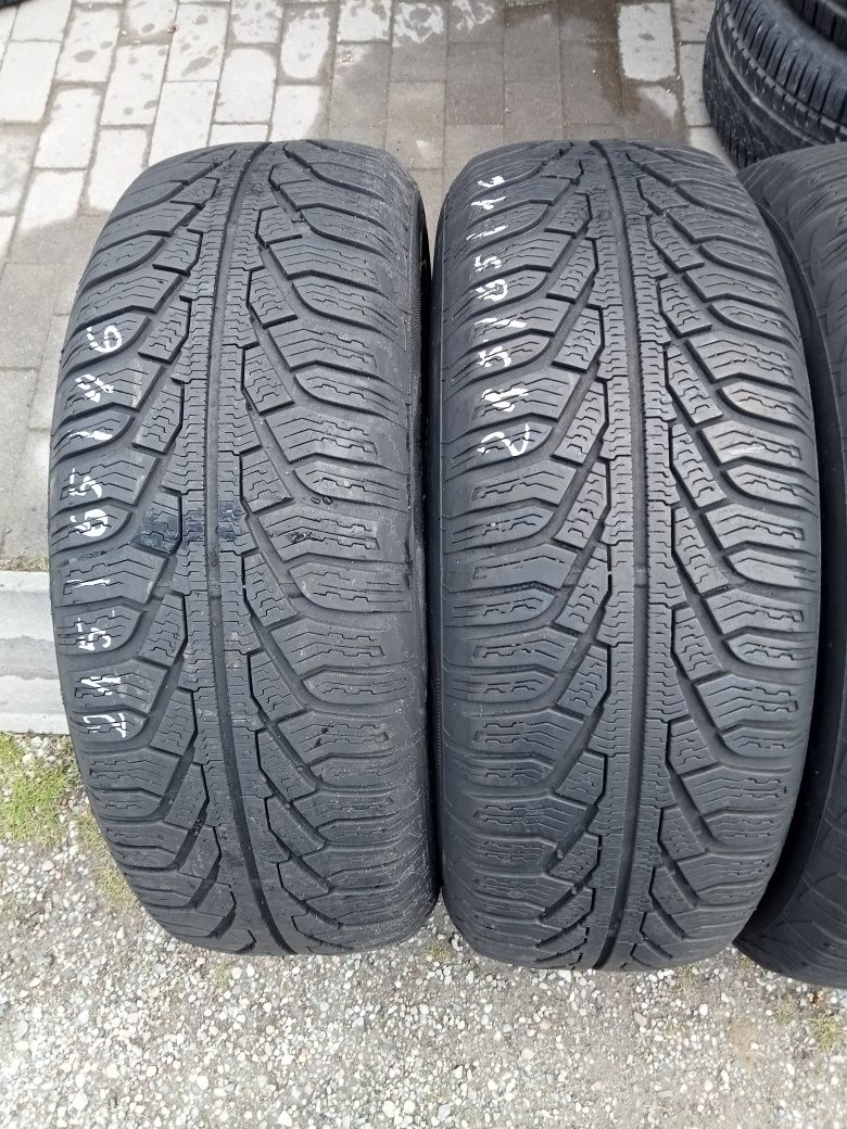 4x Opony Używane Całoroczne 215/65R16 Uniroyal
