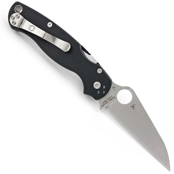 Нож Spyderco ParaMilitary 2 Wharncliffe: (Хакі,Чорний,Рожевий)