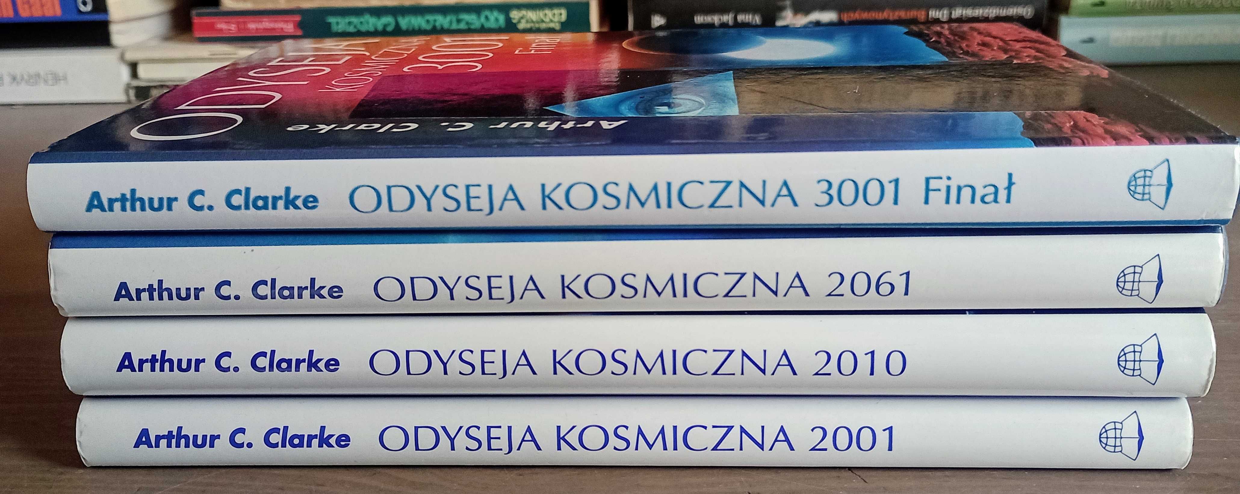 Arthur C.Clarke x 4 Odyseja kosmiczna 2001,2010,2061,3001 finał