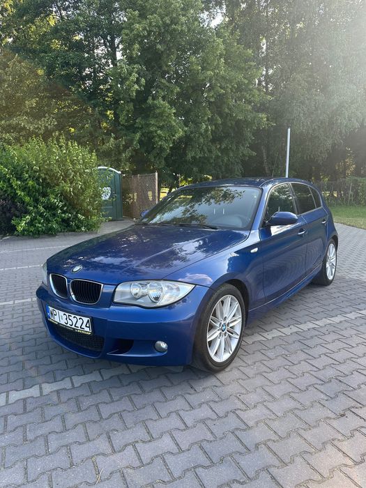 BMW 118d 2.0 diesel 2006 ORYGINAL M pakiet czarny sufit