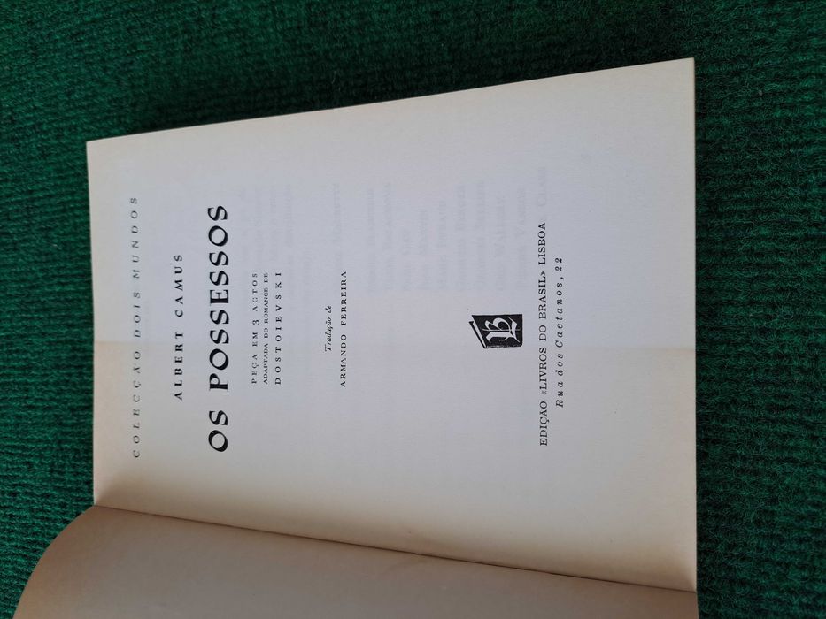 Os Possessos - Albert Camus