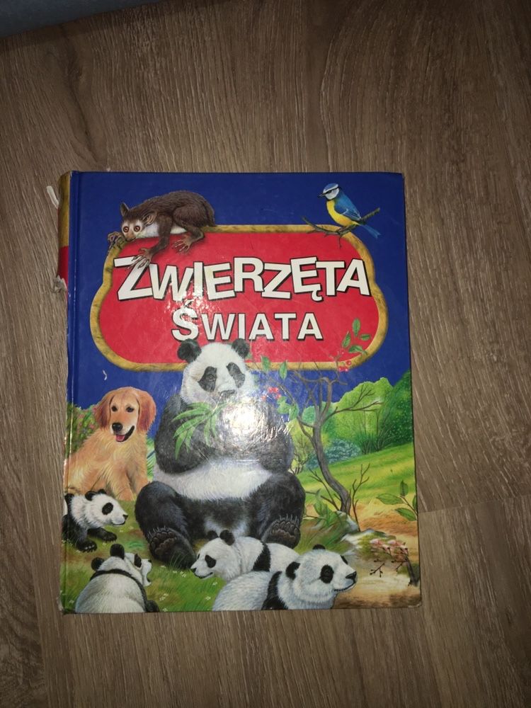 Sprzeam ksiazke  dla dzici o zwierzetach PILNIE