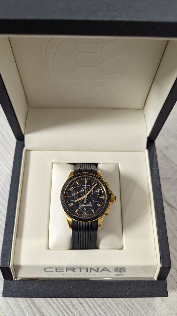 Годинник Certina DS First Lady Ceramic Chronograph  Black