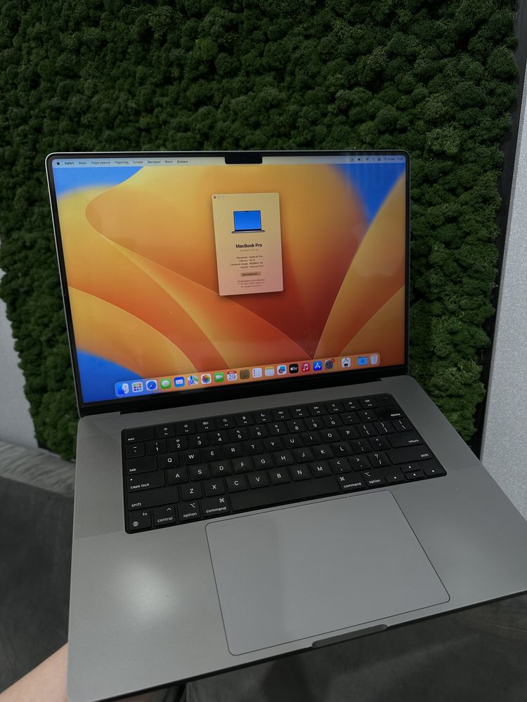 Оригінальний Macbook Pro 16 M1Pro 16ram space 1tb 1024 макбук 1550$