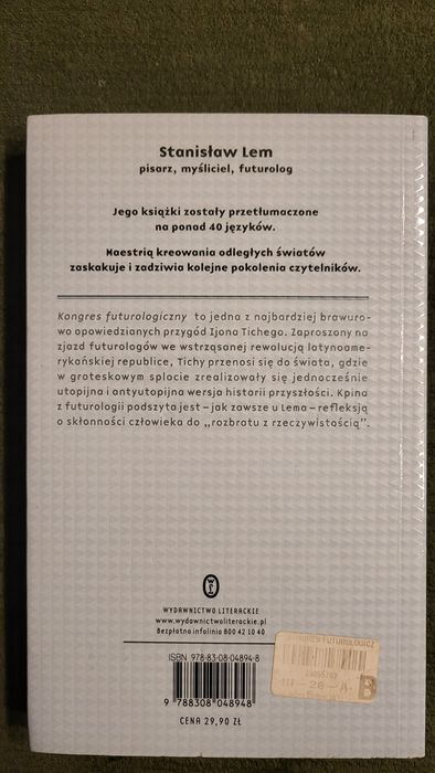 Stanisław Lem Kongres futurologiczny