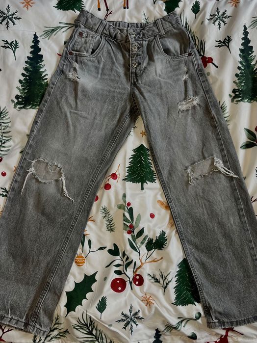 Jeansy Zara 11-12/152, dziewczęce