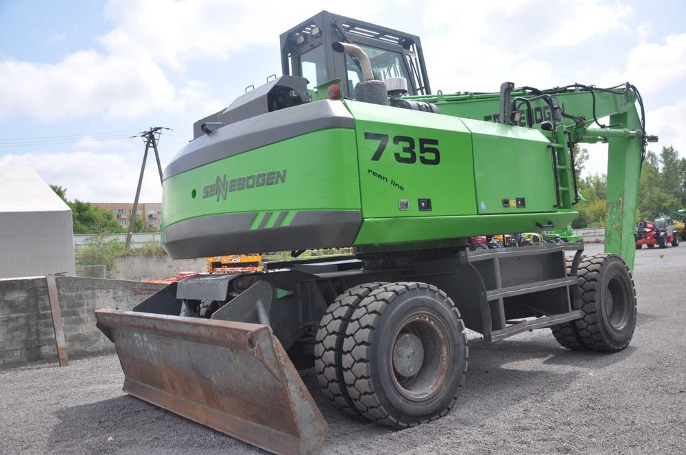 Koparka Przeładunkowa Kołowa Sennebogen 735 Fuchs / ZAMIANA