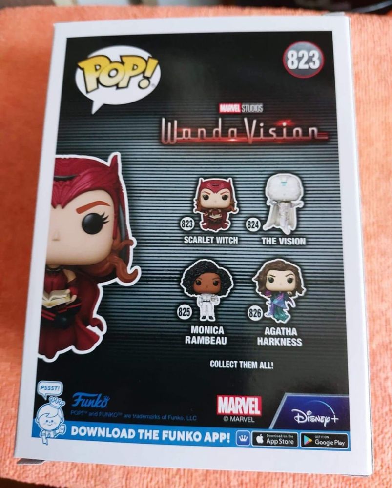 Funko POP! Scarlet Witch 823 GITD SPECIAL EDITION