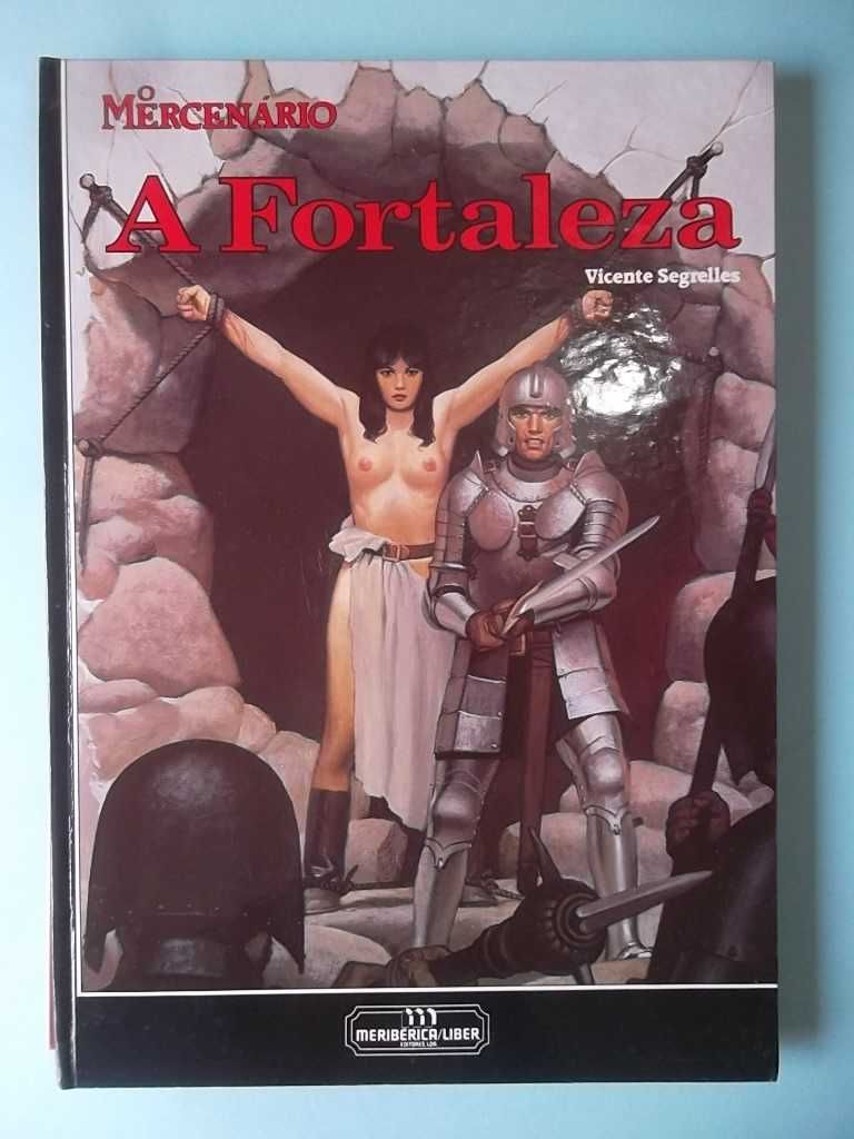 O MERCENÁRIO - Vicente Segrelles - Edições em CAPA DURA Meribérica