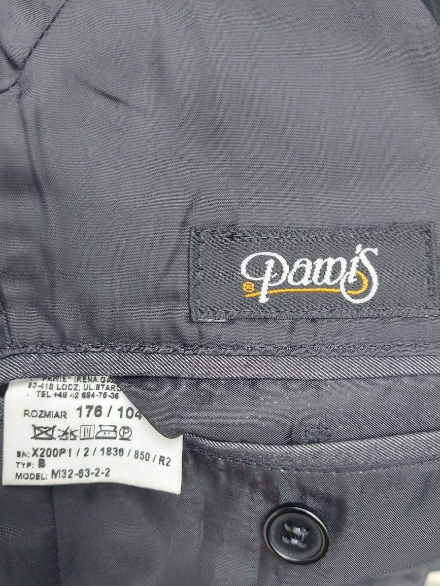 Marynarka wizytowa męska rozmiar 2XL firma PAWIS