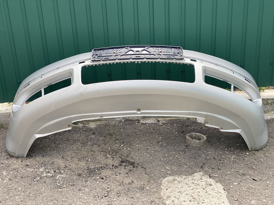 Бампер шкода суперб 1 серебро