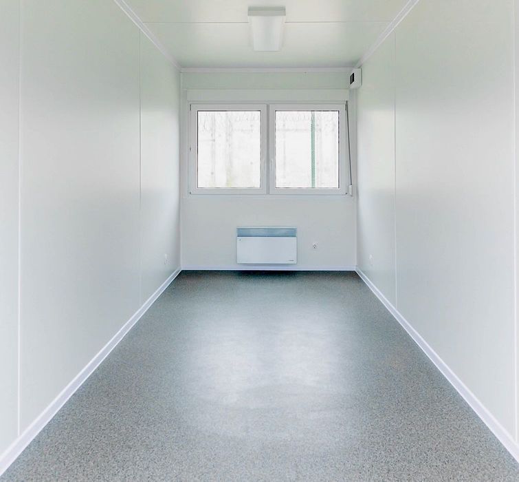 Kontener biurowy budowlany mieszkalny 6x2,5 - Produkcja na Zamówienie