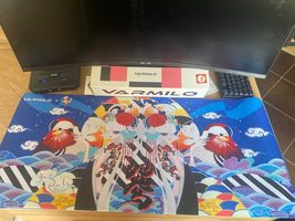 Килимок для миші Varmilo Lovebirds Blue Desk Mat XL (900х400х3мм)