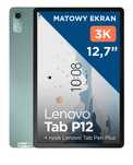 ZIELONY !!! Lenovo Tab P12 with Matte Display+Tab Pen Plus