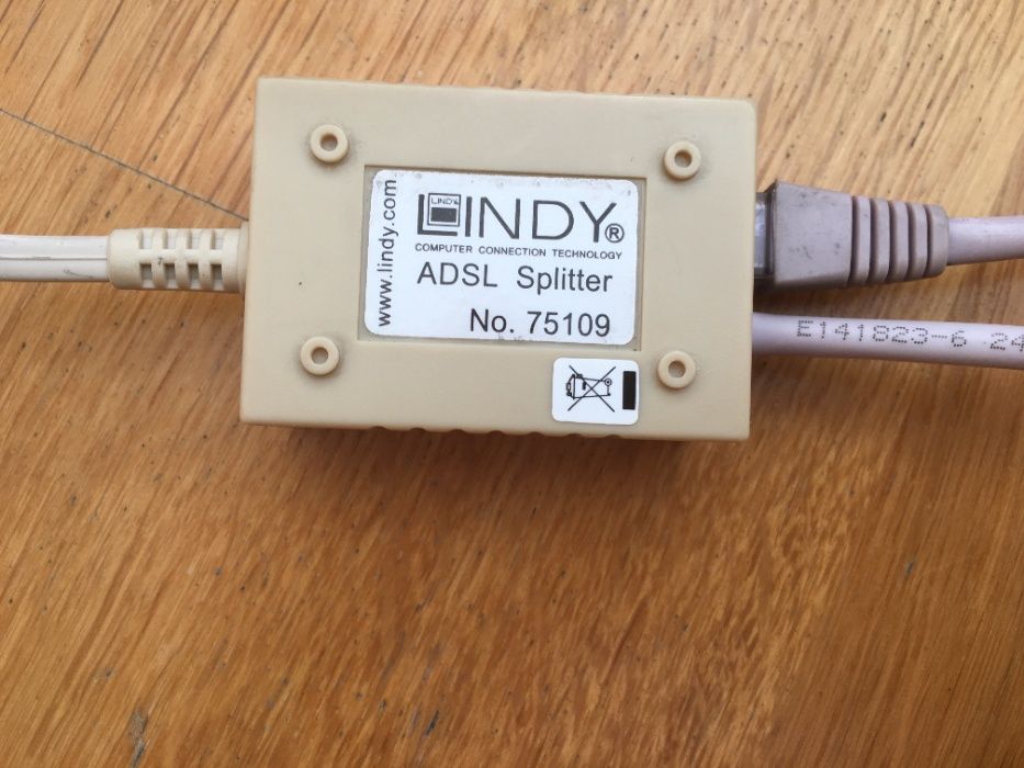 Filtro / adaptador ADSL