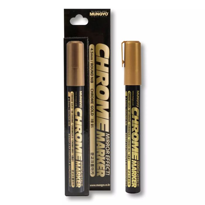 Marker chromowy 4,5mm złoty MUNGYO. Mungyo. Nowy Produkt
