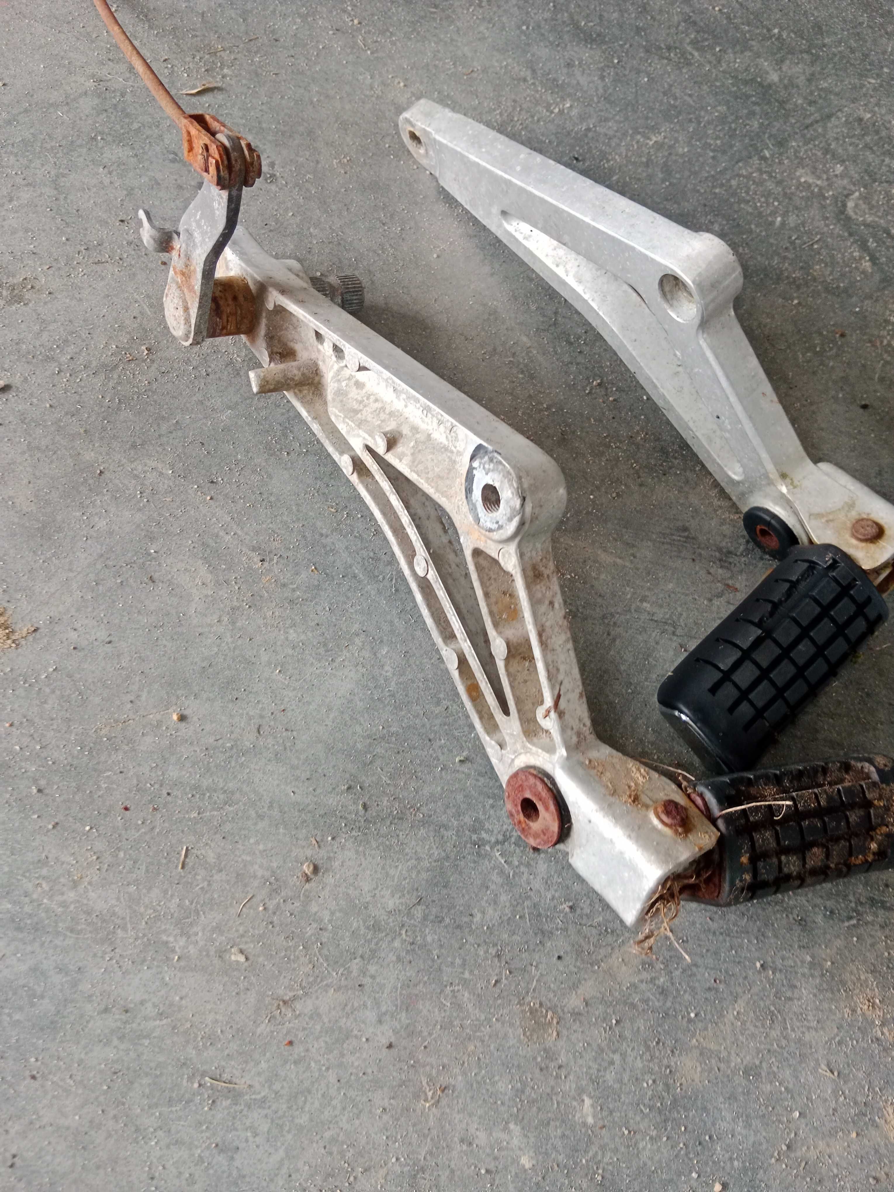 honda cb550sc cb 500 sc set sety pasażera podnóżki mocowania podnóżek