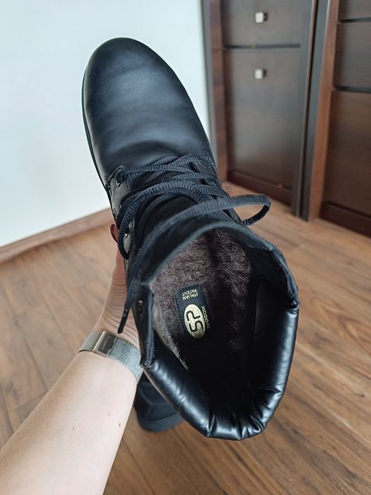 Buty Geox respira rhadalaf f 44. Trzewiki męskie