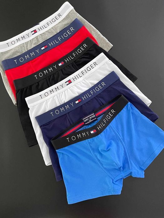 Люксові чоловічі боксери TOMMY HILFIGER. Мужские трусы Томми Хилфигер
