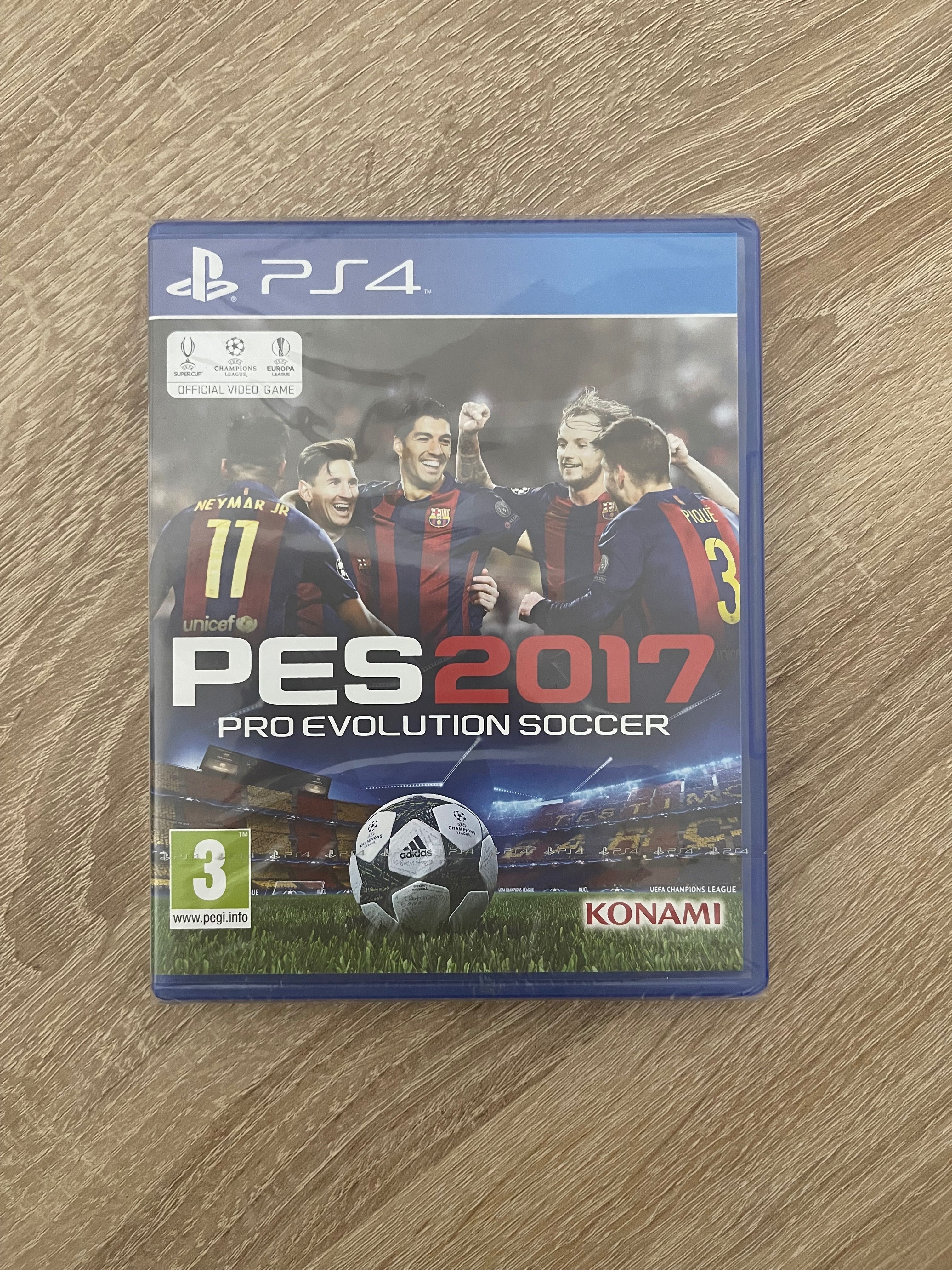 PES 2017 PS4 nowa w folii