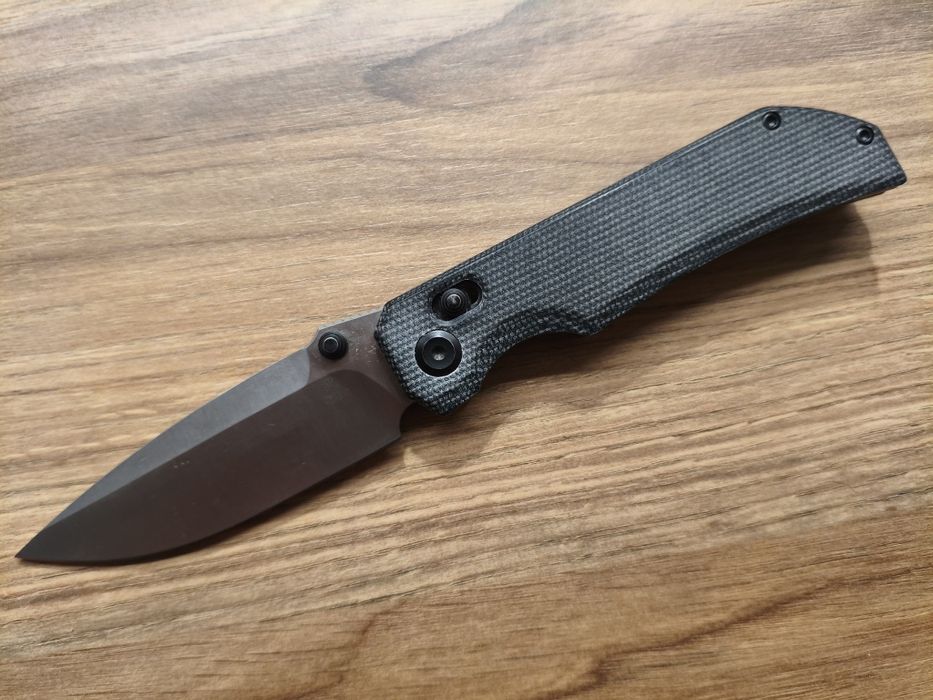 Tenable Eaglestrike Kansept nóż folder micarta