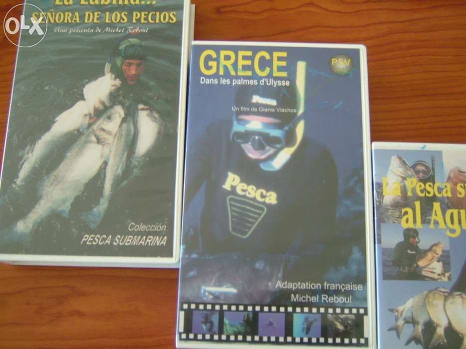 Cassete VHS Pesca submarina