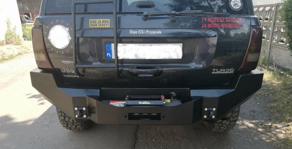 Zderzak stalowy Jeep WJ pod wyciągarkę - tył / tylny