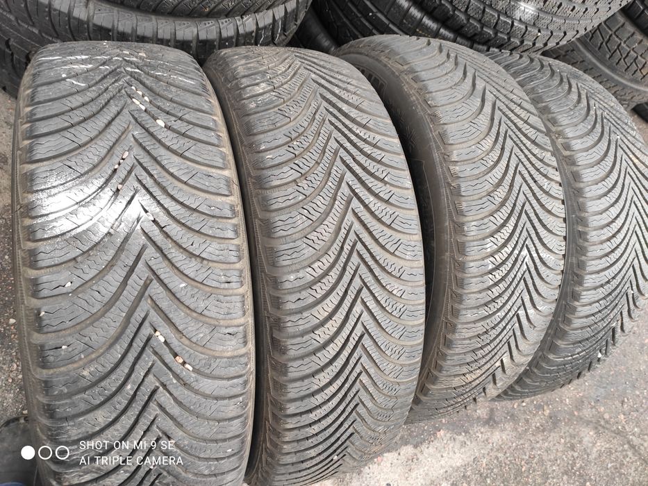 зимняя резина  205/60/16 Michelin Alpin5.2019г.7+мм.6+мм.