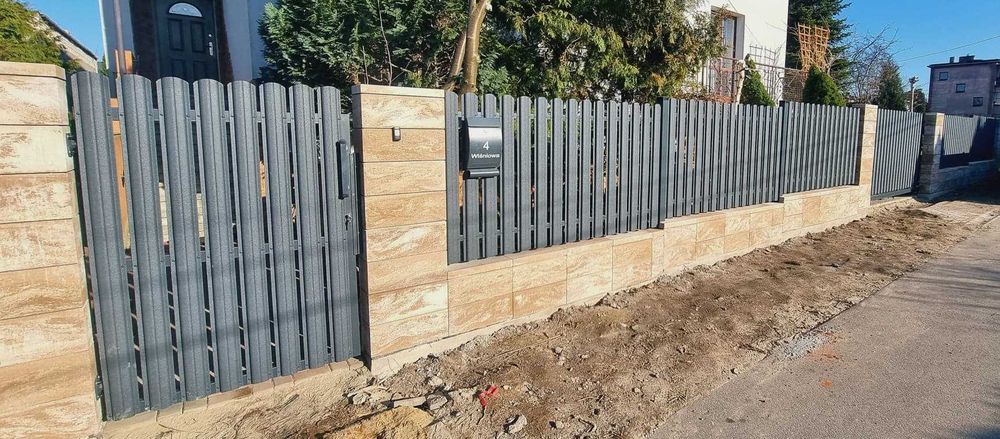 Przęsła -sztacheta metalowa 2,0x1,2