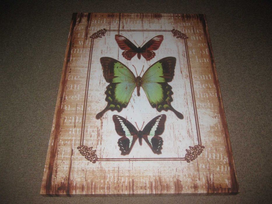 Quadro/Tela "Borboletas" Nova!
