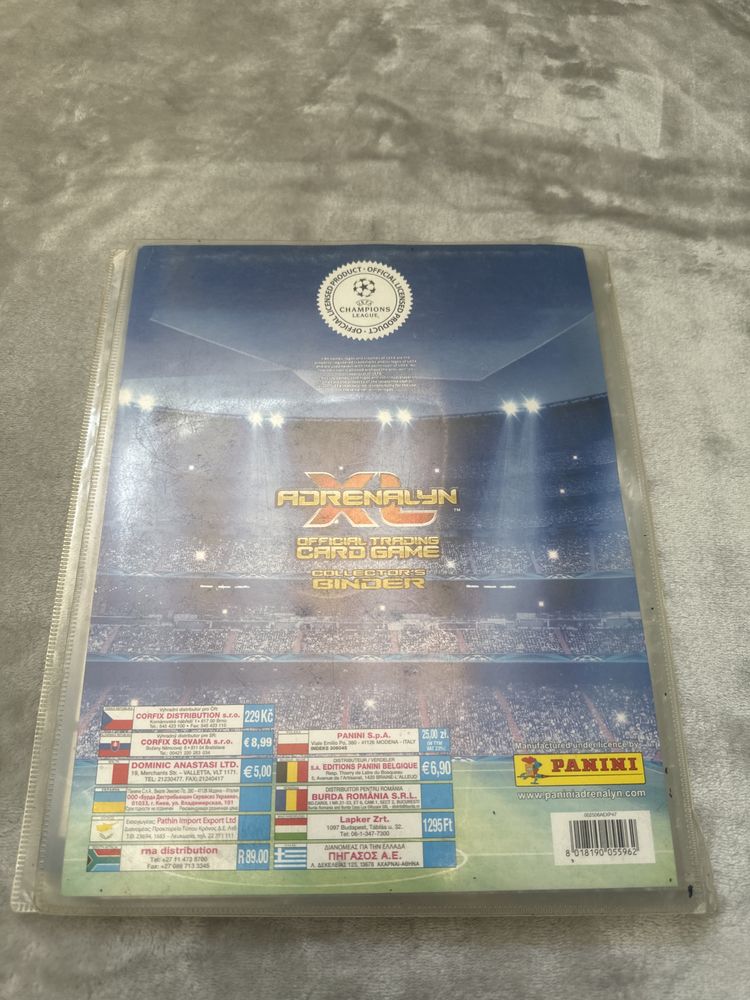 Album z 170 kartami piłkarskimi Panini UEFA Champions League 2013/2024