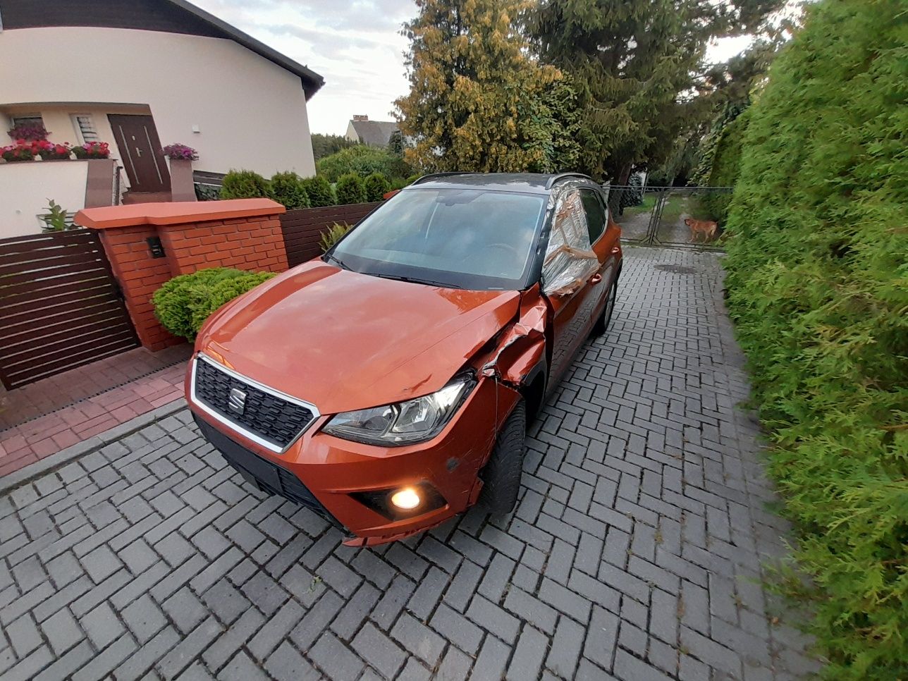 Seat Arona 1.0 TSi, 115KM/ 2018r./Lekko uszkodzony