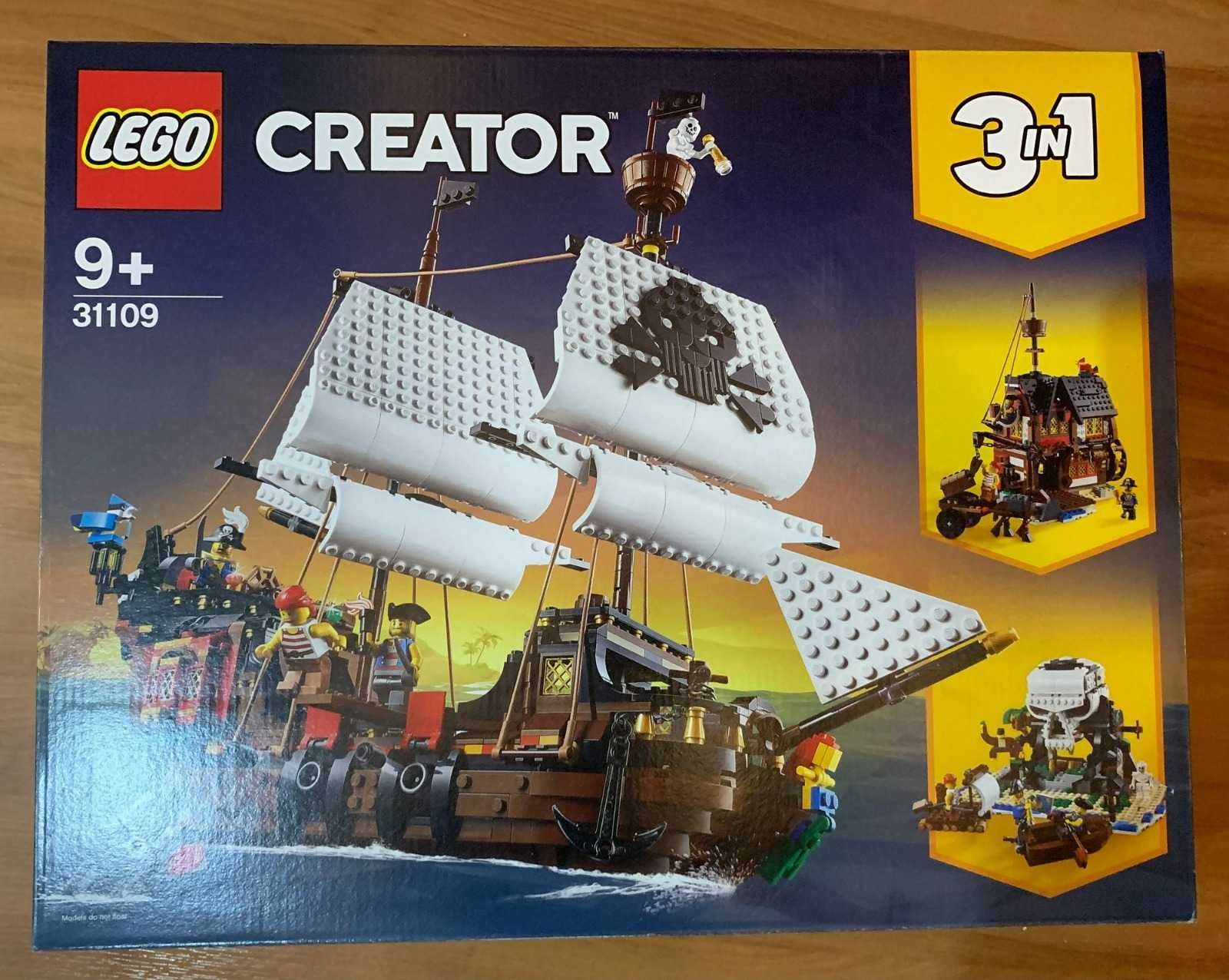 LEGO Barco Pirata Creator 31109 - NOVO SELADO