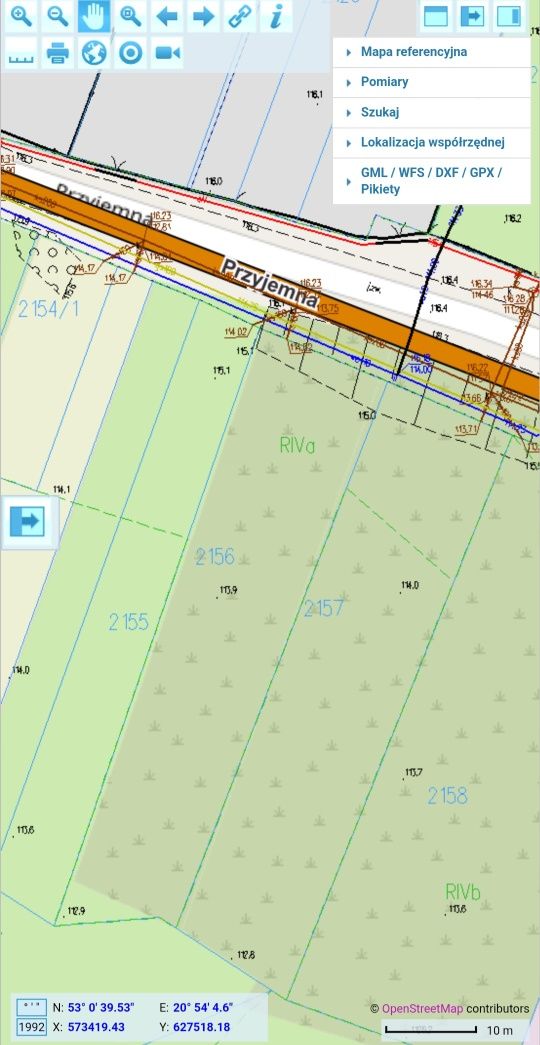 Na sprzedaż działka budowlana – 954 m² – Przasnysz, ul. Przyjemna