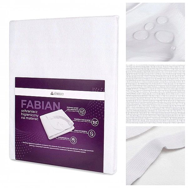 Ochraniacz nieprzemakalny na materac higieniczny 160x200 podkład Fabia