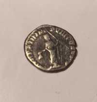 "Освобождение из рабства" серебряная монета Древний Рим,денарий,редкая