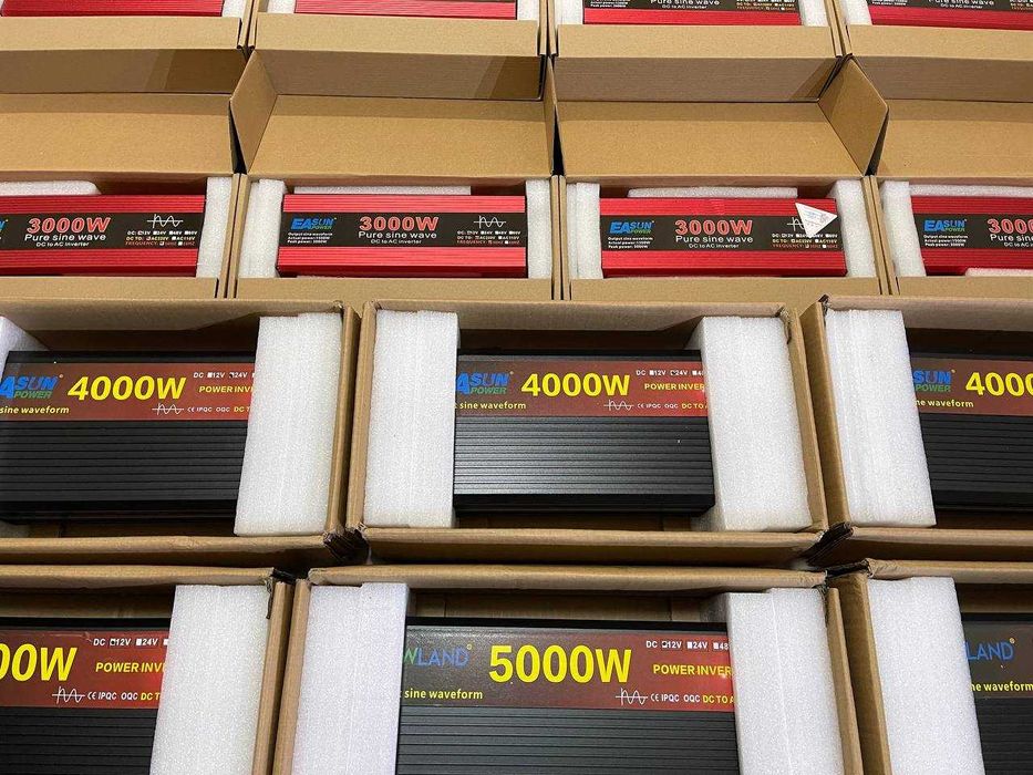 Перетворювач Easun Powland 12V 220V 5000W Чиста Синусоїда Інвертор