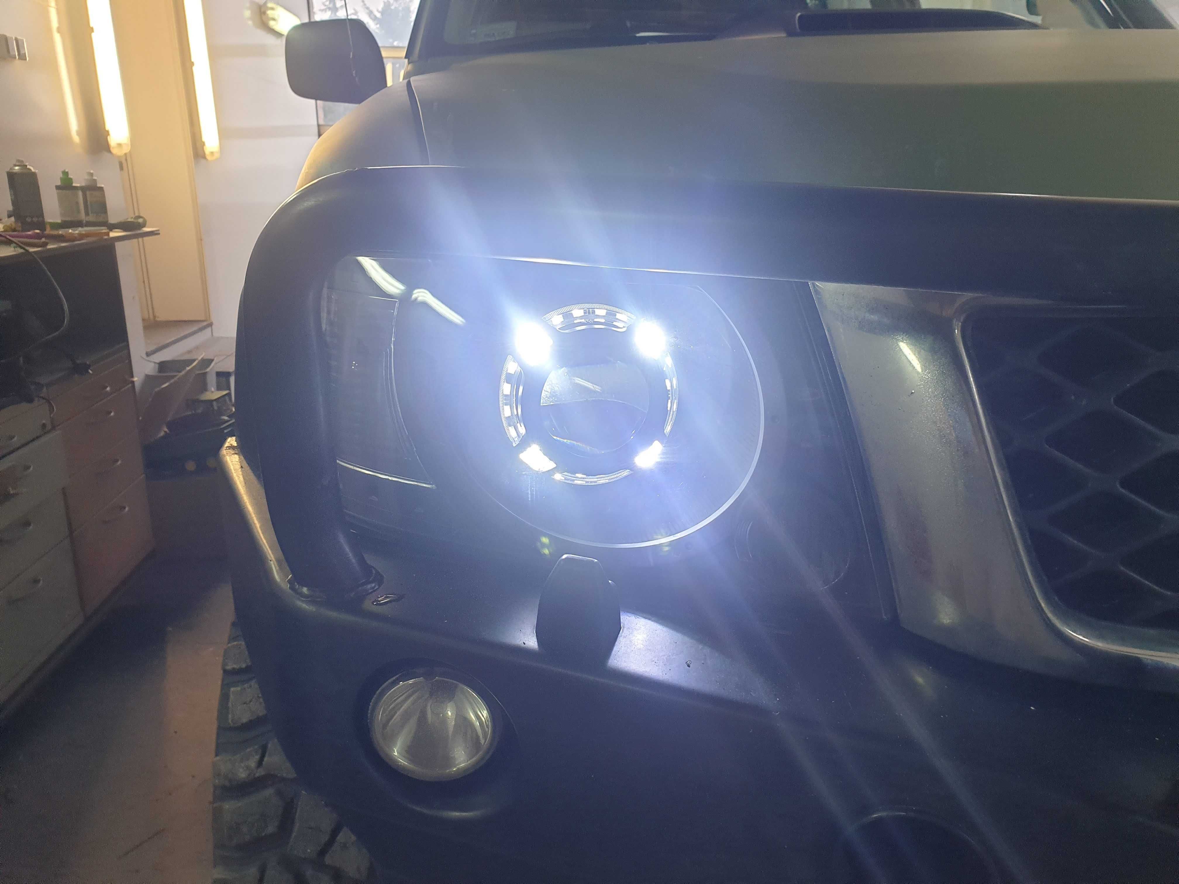 Lampy przednie FULL LED Nissan Patrol GU4