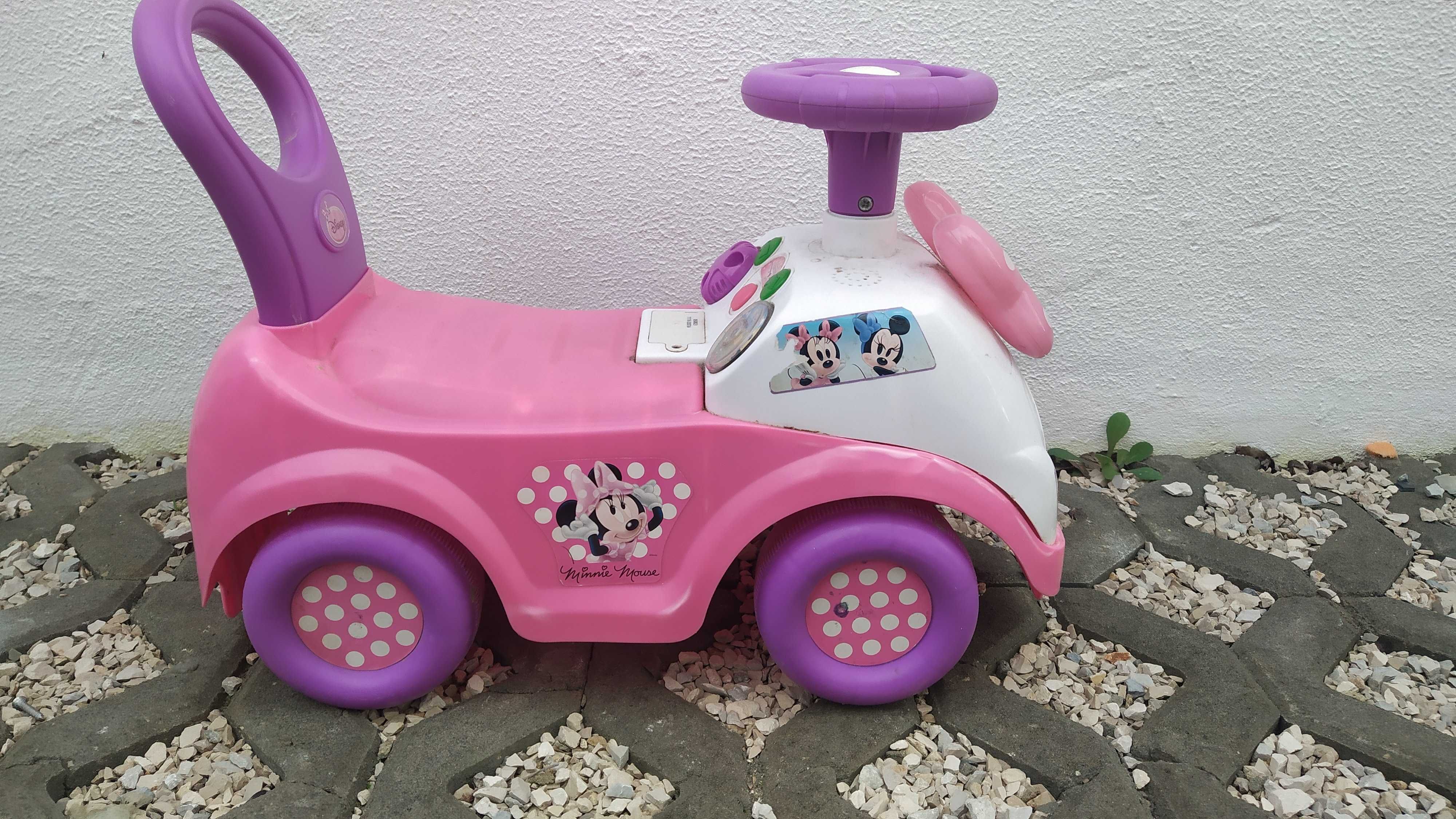 Carrinho de bebe para andar Minnie