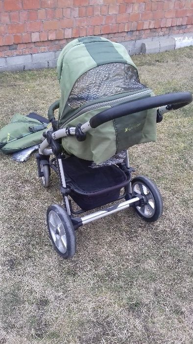 Wózek X lander XQ zielony+nosidełko 0-13kg